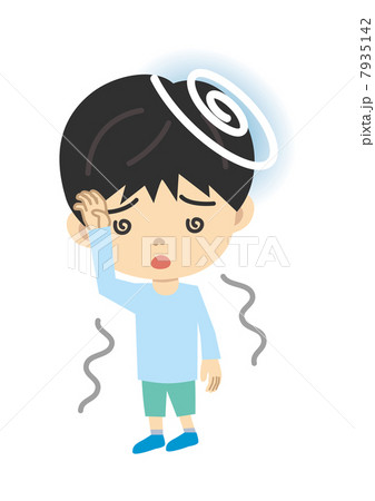 立ち眩みの園児 7935142
