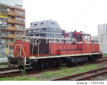 ディーゼル機関車　DE10　八王子駅 7935781