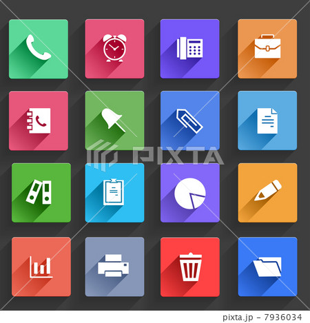 Flat Application Icons Set