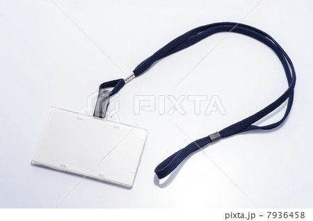 白背景にネームプレート 白背景にネームプレート 7936458