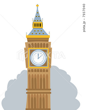 Big Ben Cartoonのイラスト素材