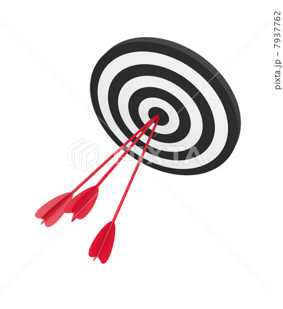 Target with three arrow Target with three arrow 7937762