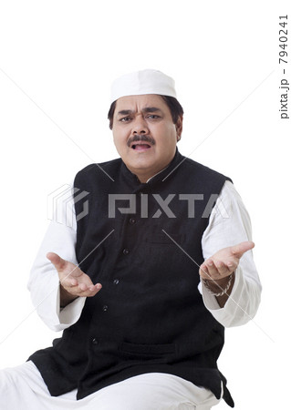 Male politician gesturing 7940241