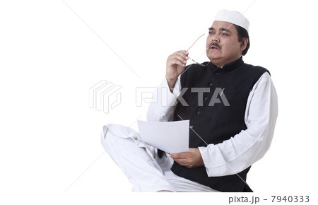 Mature politician day dreaming 7940333