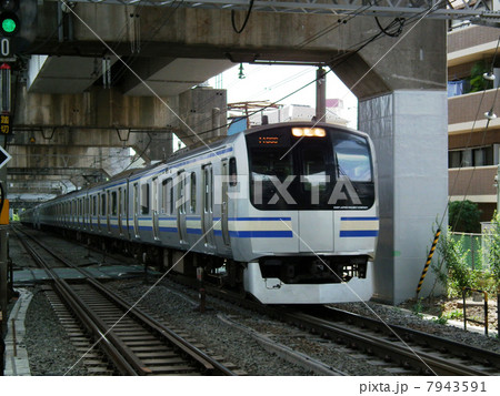 横須賀　総武快速線　Ｅ217系　西大井駅 7943591