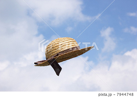 麦わら帽子と青空 麦わら帽子と青空 7944748