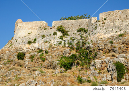 Fortress Fortezza in city of Rethymno, Crete, Greece 7945408