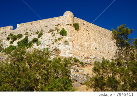 Fortress Fortezza in city of Rethymno, Crete, Greece 7945411