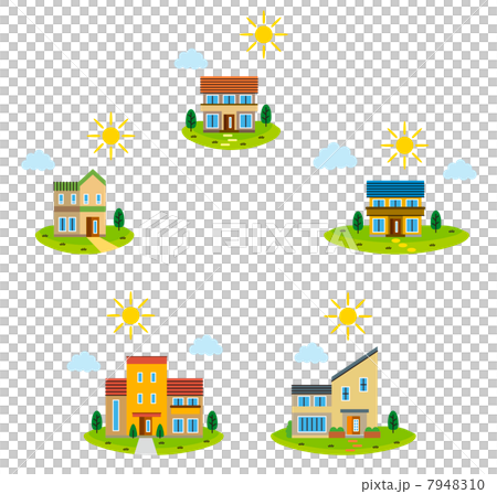 家のセット 7948310