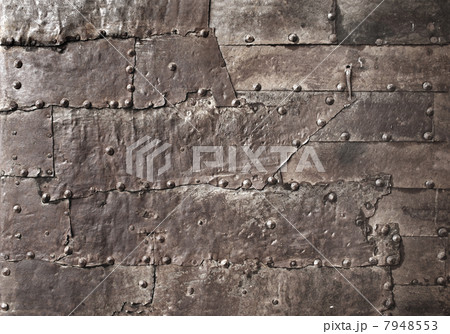 Rusty metal texture with rivets Rusty metal texture with rivets 7948553