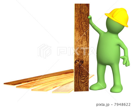 Puppet with new parquet planks 7948622