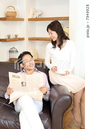熟年夫婦の団欒 熟年夫婦の団欒 7949928