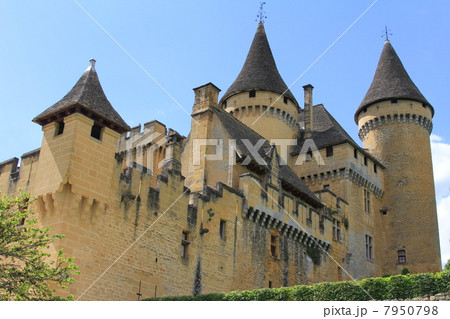 ピュイマルタン城　ドルドーニュ　ぺリゴール　フランス 7950798