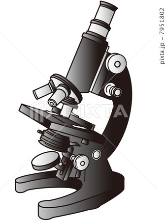 顕微鏡のイラスト素材