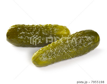 Pickles on white background 7955198