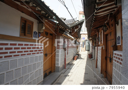 韓国　ソウル　北村韓屋村 7955940