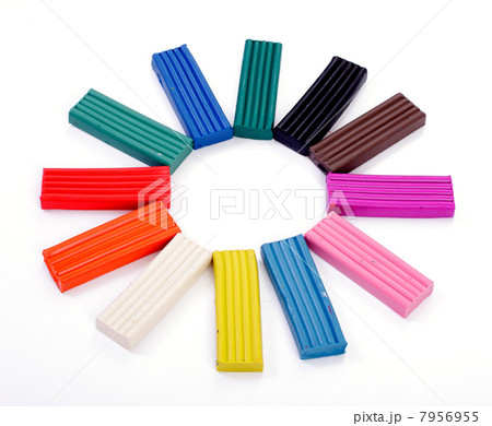 Plasticine multicolored sun 7956955