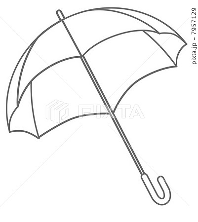 傘のイラスト素材