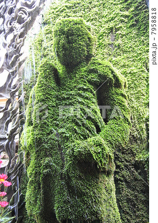 大阪府大阪市中央区難波にある法善寺の「水掛不動」 大阪府大阪市中央区難波にある法善寺の「水掛不動」 7958818