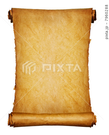 Ancient manuscript isolated over a white background 7960288