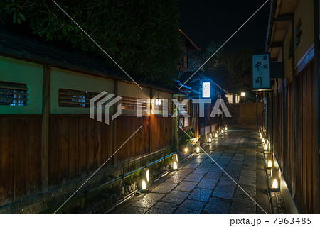 東山花灯路 石塀小路 東山花灯路 石塀小路 7963485