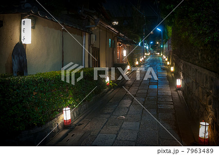 東山花灯路 石塀小路 東山花灯路 石塀小路 7963489