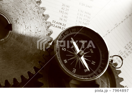Budget, compass and two mechanical ratchets Budget, compass and two mechanical ratchets 7964897