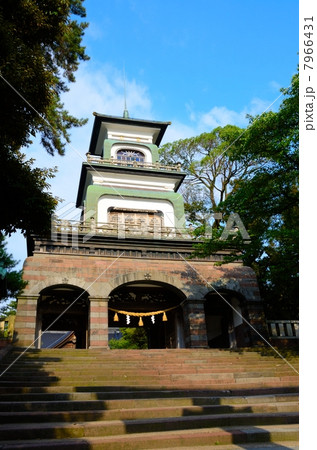 金沢・尾山神社・神門【縦】 7966431