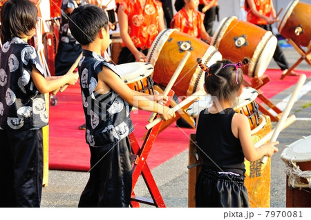 夏祭り和太鼓の演奏 7970081