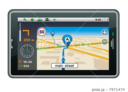 GPS navigator. 7971474