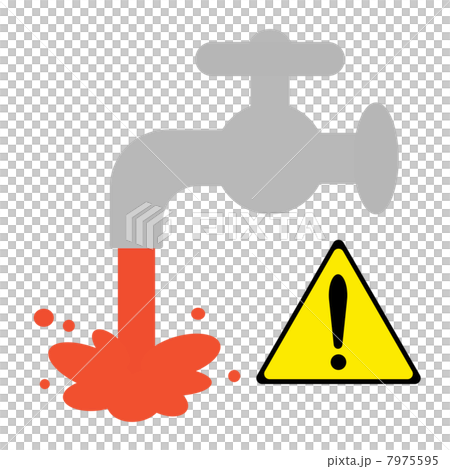 水道の赤さび 7975595