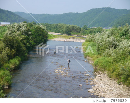 渓流釣り 7976029