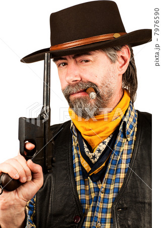 american cowboy smoking cigar 7976590