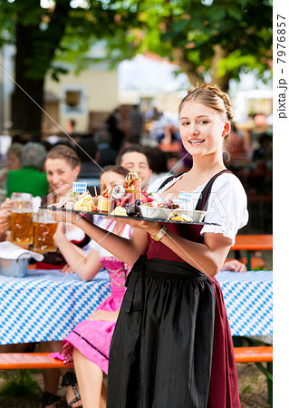 Beer garden restaurant - beer and snacks 7976857