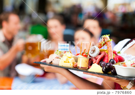 Beer garden restaurant - beer and snacks 7976860