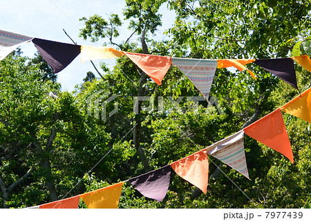 フェス会場のガーランド02 7977439