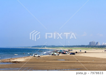 真夏の内灘海岸 7978633