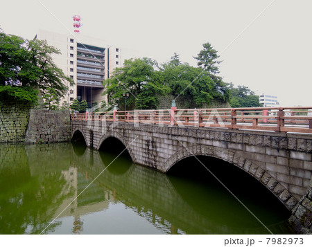 福井城址　御本城橋 7982973