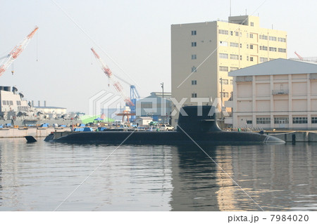 最新鋭潜水艦「そうりゅう」の入港風景 最新鋭潜水艦「そうりゅう」の入港風景 7984020