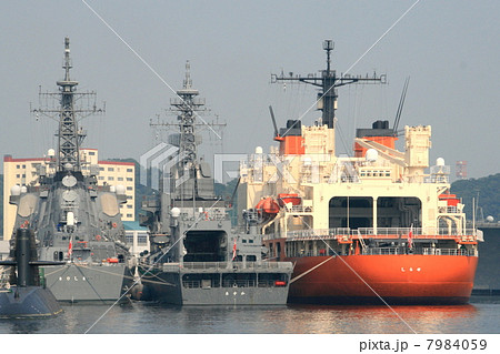 海上自衛隊が誇る最新鋭艦の入港風景 海上自衛隊が誇る最新鋭艦の入港風景 7984059