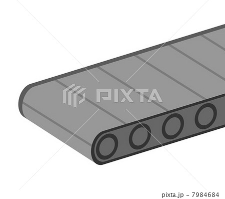 ベルトコンベアのイラスト素材 7984684 Pixta