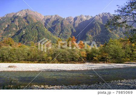 霞沢岳と六百山 7985069