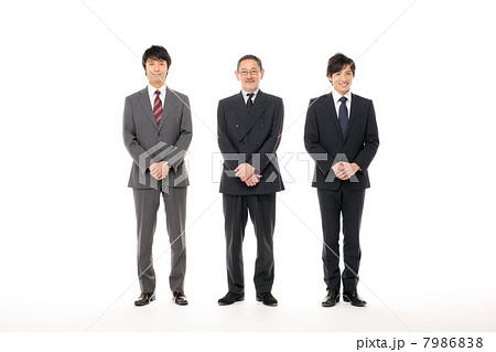 ビジネスマン・三人 7986838