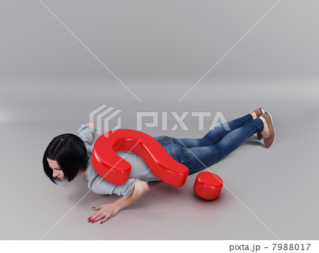 Girl under question 7988017