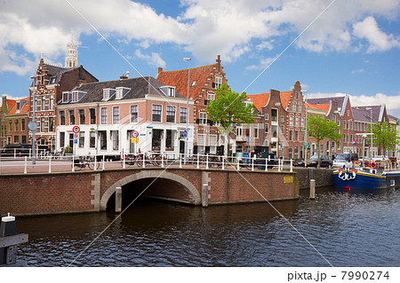 historical centre of  Haarlem, Netherlands 7990274