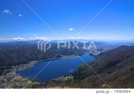 木崎湖（長野県） 7990894