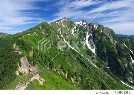 鹿島槍ヶ岳と冷池山荘 7990899