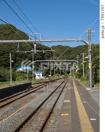外房線線路と青空 外房線線路と青空 7991507