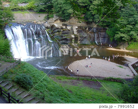 那須烏山市　龍門の滝 7991652