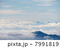 日光白根山山頂から望む雲海 7991819